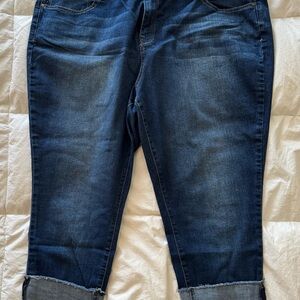 Taylor Blue Cropped Jeans